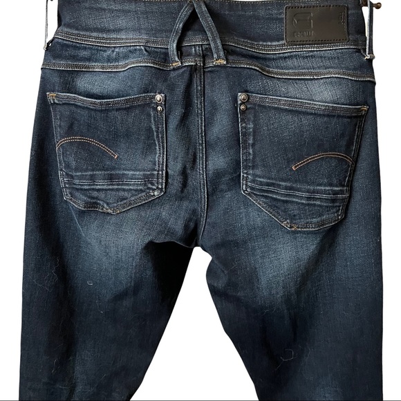G Star Raw | Lynn zip mid skinny jeans size 26 - Picture 6 of 7